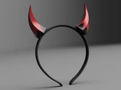 تل سر فانتزی طرح شاخ شیطان (Devil Horns Headband) – مدل ترند و خاص